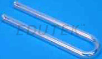 ABSORPTION TUBE, CALCIUM CHLORIDE U FORM WITH SIDE ARMS